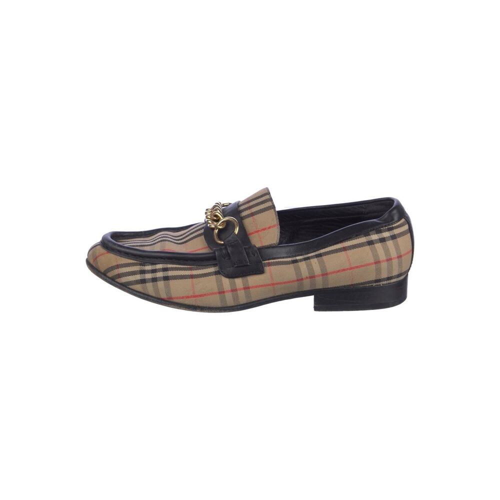 ❤️Burberry Canvas Plaid Novacheck Loafers❤️ - Picture 2 of 5